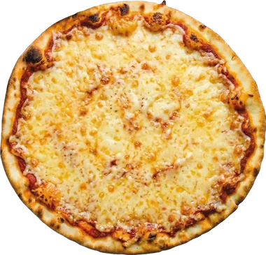 Kaşarlı Pizza — taş fırında pişmiş, servise hazır